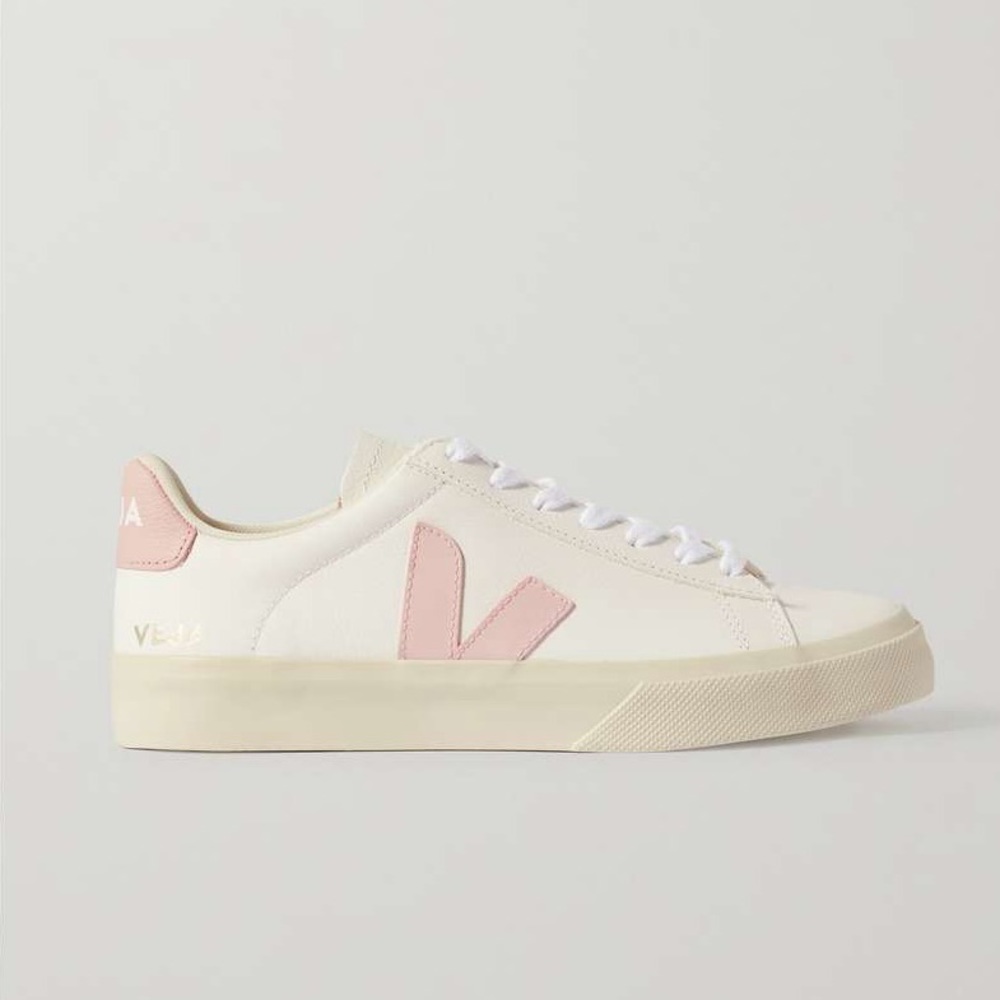 VEJA Campo textured-leather sneakers